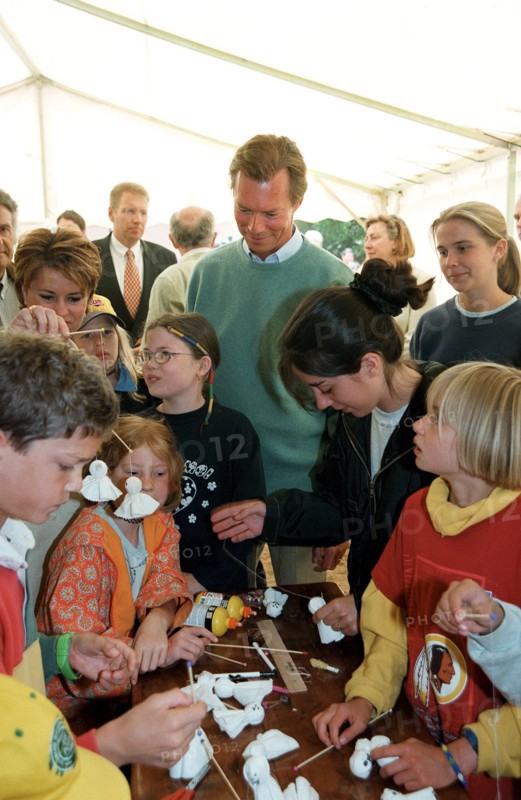 22/07/1999. FAMILLE GRAND DUCALE LUX. EN VACANCES