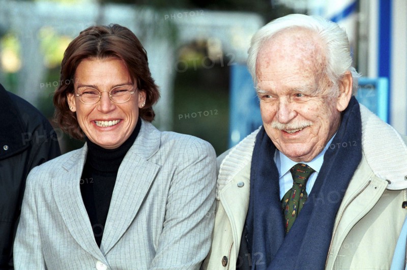 PRINCE RAINIER AND PRINCESS STEPHANIE AT THE 24TH CIRCUS FESTIVAL