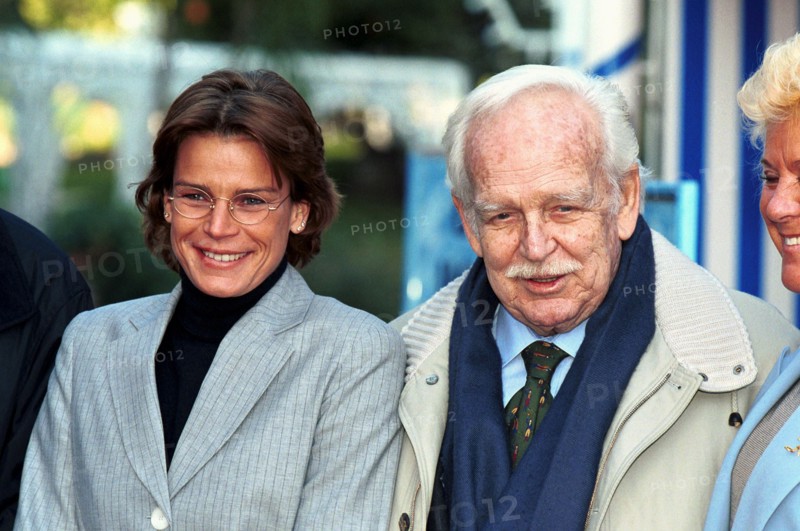 PRINCE RAINIER AND PRINCESS STEPHANIE AT THE 24TH CIRCUS FESTIVAL
