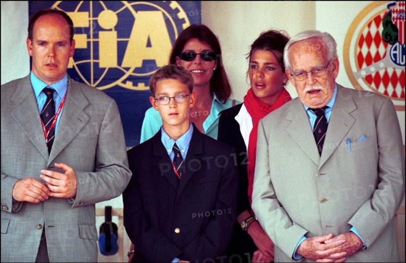 06/04/2000. The family of Monaco at the formula one grand prix of Monaco.