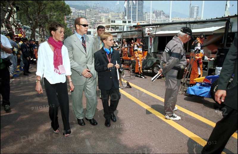 06/04/2000. The family of Monaco at the formula one grand prix of Monaco.