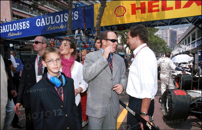 06/04/2000. The family of Monaco at the formula one grand prix of Monaco.