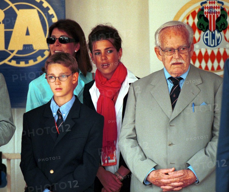 06/04/2000. The family of Monaco at the formula one grand prix of Monaco.