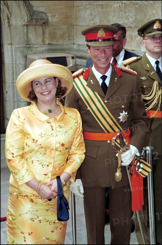 06/23/2000. Royal mass during the national day in Luxemburg.