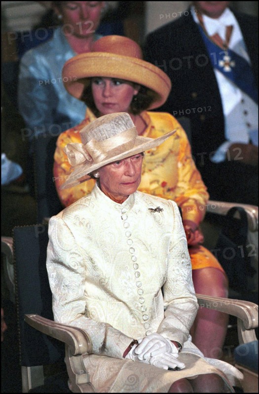 06/23/2000. Royal mass during the national day in Luxemburg.