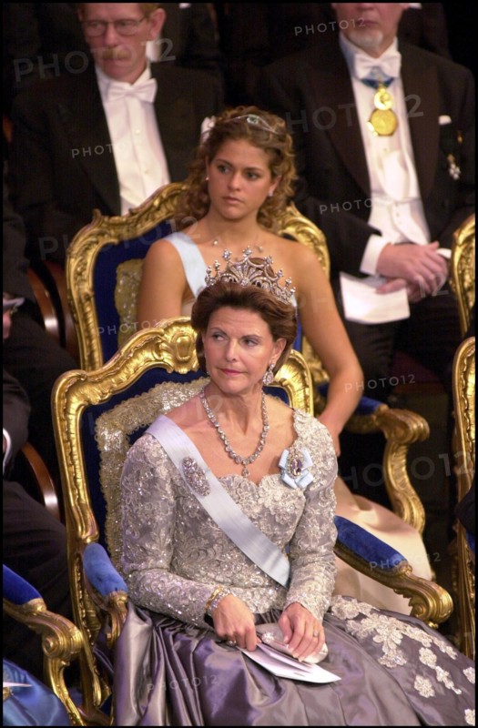 12/10/2000. Sweden Royal Family at the Nobel Ceremony.