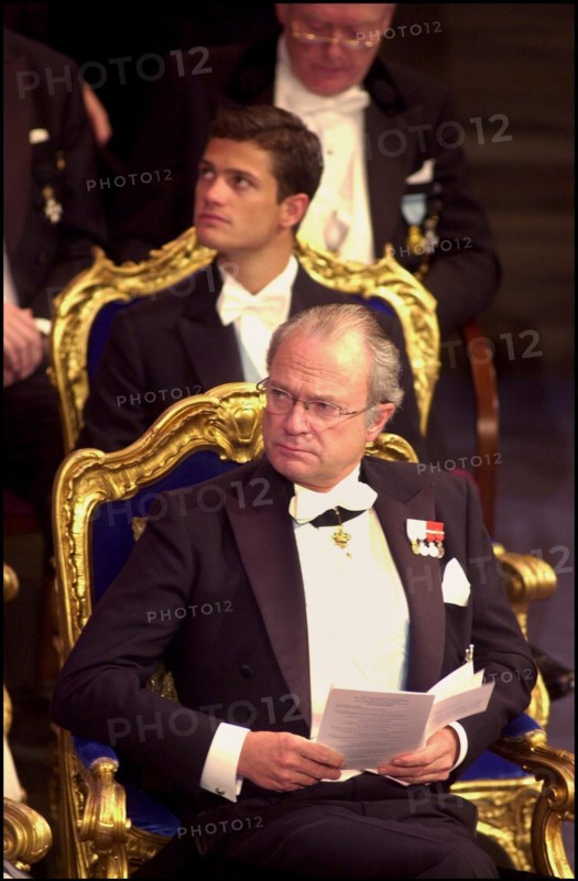 12/10/2000. Sweden Royal Family at the Nobel Ceremony.
