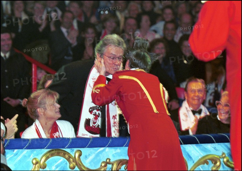 01/23/2001. The Monaco Circus Festival: prize ceremony.
