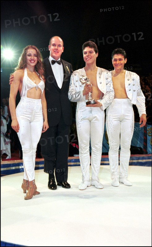 01/23/2001. The Monaco Circus Festival: awards ceremony.