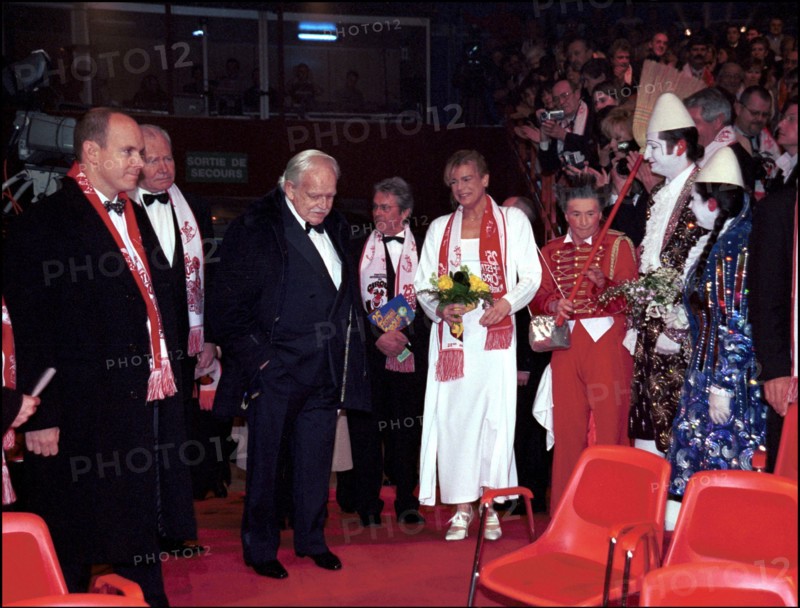01/23/2001. The Monaco Circus Festival: awards ceremony.