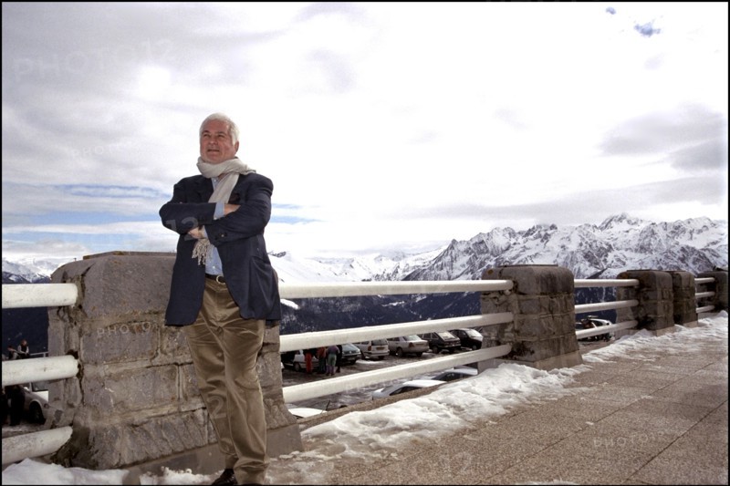 02/00/2001. Luchon festival: Photo Call Jean Claude Brialy