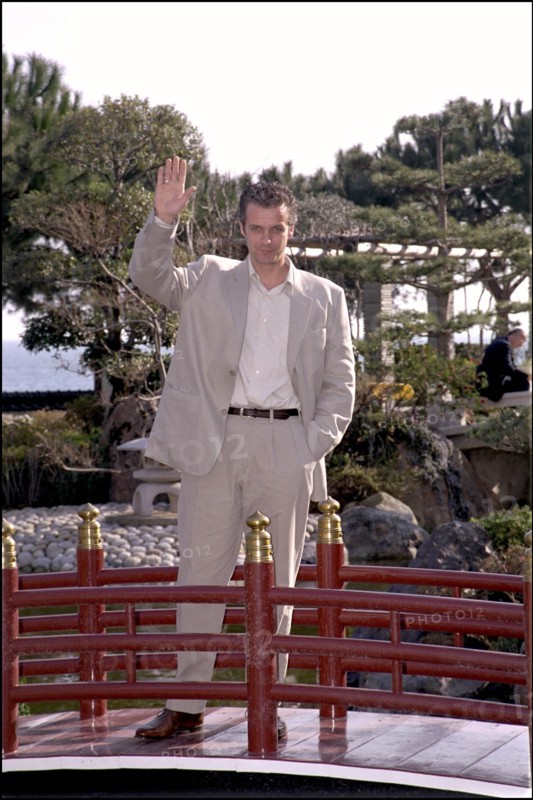 02/20/2001. 41st television festival of Monte Carlo: photocall David Brecourt.