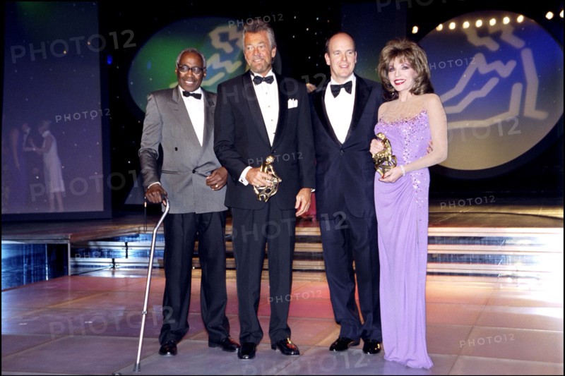 02/21/2001. 41st Monte Carlo TV festival awards ceremony.