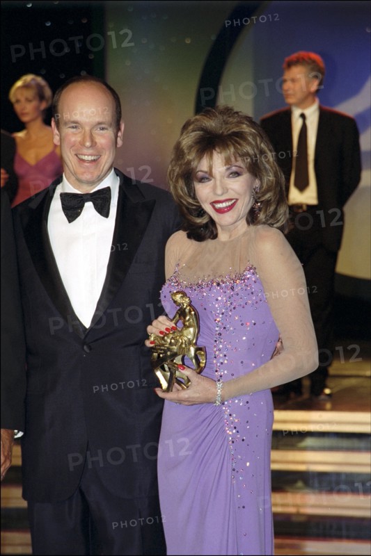 02/21/2001. 41st Monte Carlo TV festival awards ceremony.