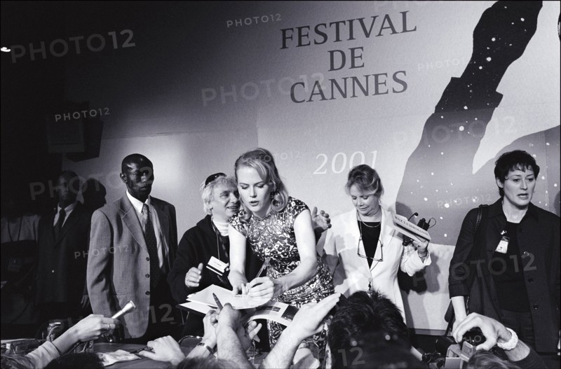 05/09/2001. 54th Cannes Film Festival: Press conference of "Moulin Rouge!".