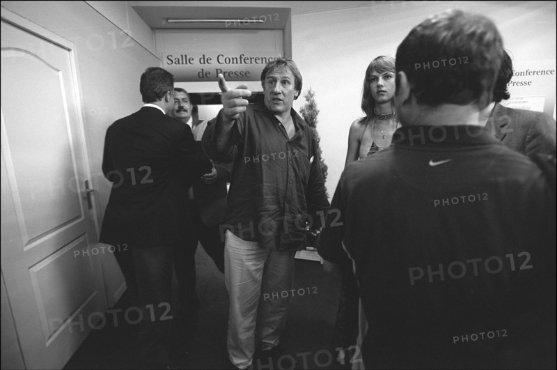 05/12/2001. 54th Cannes film festival: Backstage.
