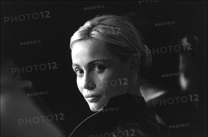 05/12/2001. 54th Cannes film festival: Press conference of "la Repetition" team.