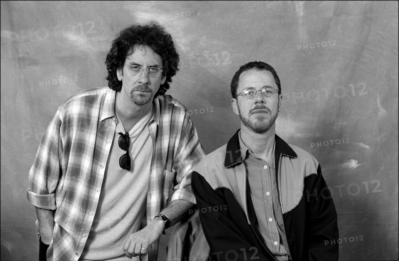05/13/2001. 54th Cannes film festival: studio of Coen's brother .