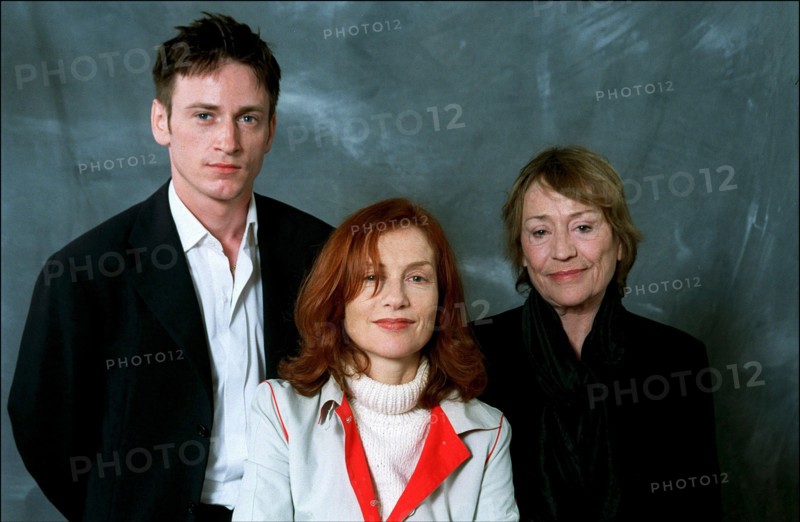 05/14/2001. 54th Cannes Festival: Exclusive Studio of "La pianiste" by Michael Haneke.