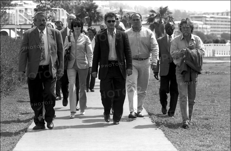 05/15/2001.54th Cannes Film Festival: Sean Penn and Robin Wright