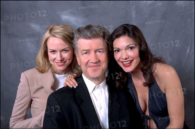 05/16/2001 EXCLUSIVE 54th Cannes film festival: studio of David Lynch, Laura Elena Harring, Naomi Watts and Justin Theroux.