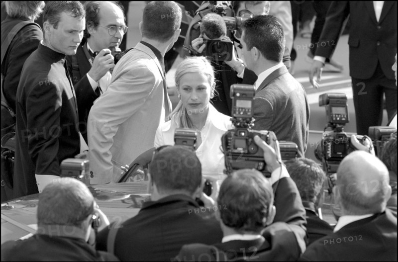 05/18/2001 54th Cannes Film Festival: stairs of "Human Nature"