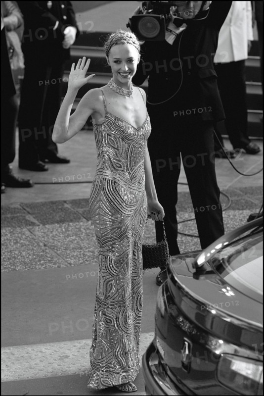 05/19/2001. Backstage of Cannes Film Festival with Melanie Griffith & Antonio Banderas