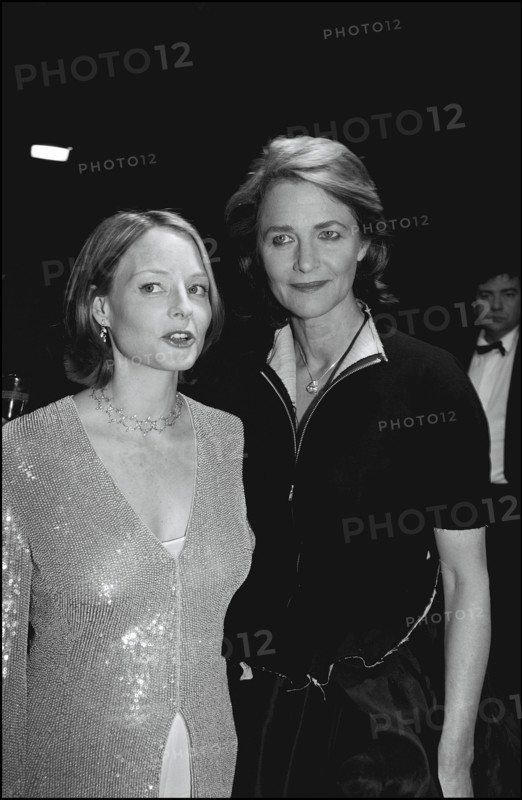 05/20/2001. 54th Cannes Film Festival : Backstage closing ceremony