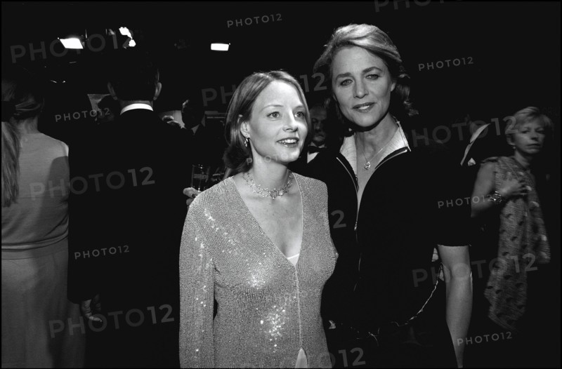 05/20/2001. 54th Cannes Film Festival : Backstage closing ceremony