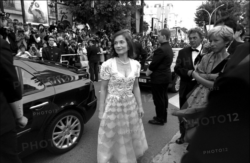 05/20/2001. 54th Cannes Film Festival : Backstage closing ceremony