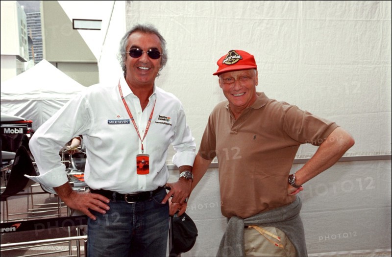 05/26/2001. Formula 1: trials for the Monaco Grand Prix.