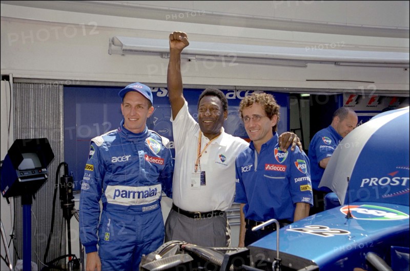 05/26/2001. Formula 1: trials for the Monaco Grand Prix.