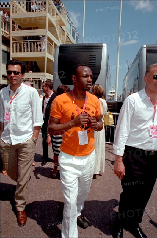05/26/2001. Formula 1: trials for the Monaco Grand Prix.