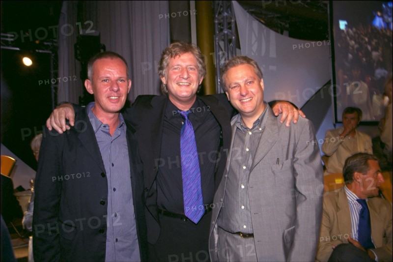 08/27/2001 Paris: presentation of the new schedules of France 2- France 3 French national TV network