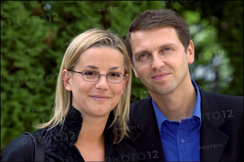 08/00/2001. French TV Channel TF1 present their new schedule for September 2001.
