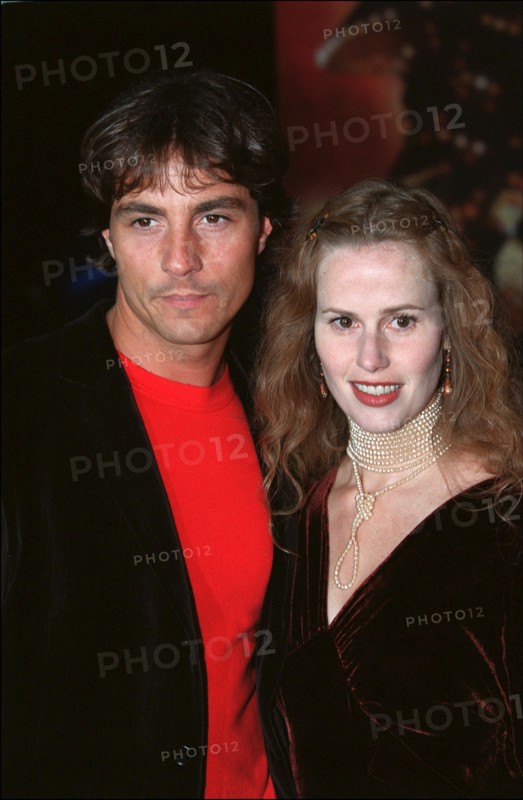 09/27/2001. Premiere of Baz Luhrmann's movie "Moulin Rouge!" in Paris.