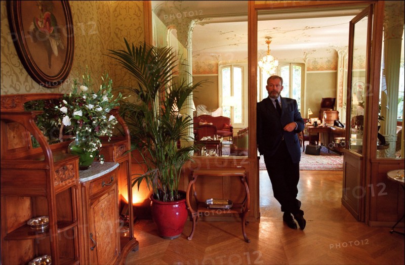 10/00/2001. EXCLUSIVE: Close-up on luxury luggage Patrick Louis Vuitton in his workshop.