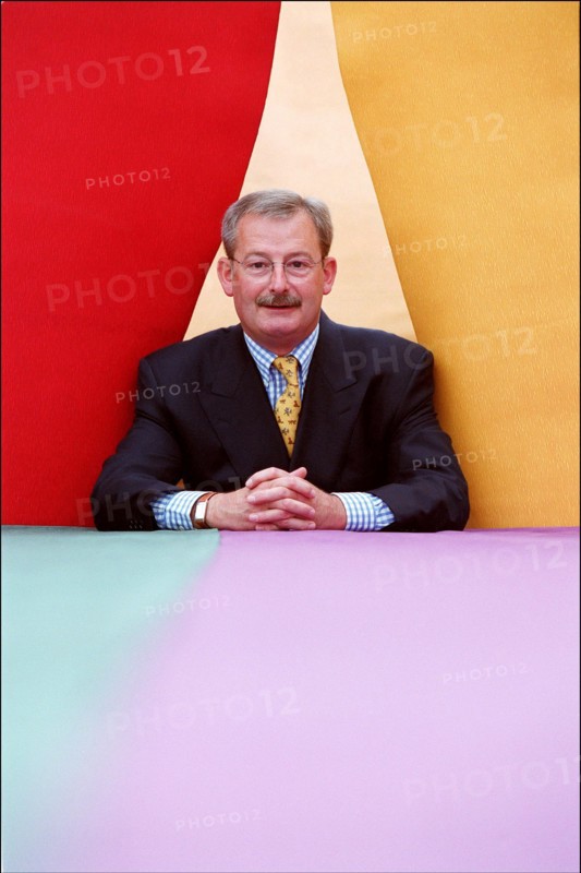 10/00/2001.  Close-up on luxury luggage Patrick Louis Vuitton in his workshop.