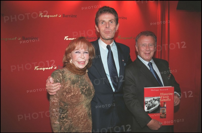 12/04/2001. Philippe Bouvard attends launch party for his latest book at Fouquet's.