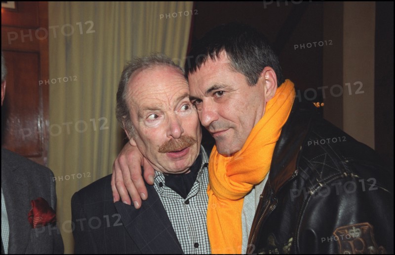 12/04/2001. Philippe Bouvard attends launch party for his latest book at Fouquet's.