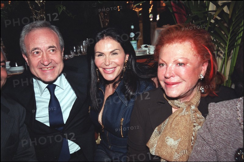 12/04/2001. Philippe Bouvard attends launch party for his latest book at Fouquet's.