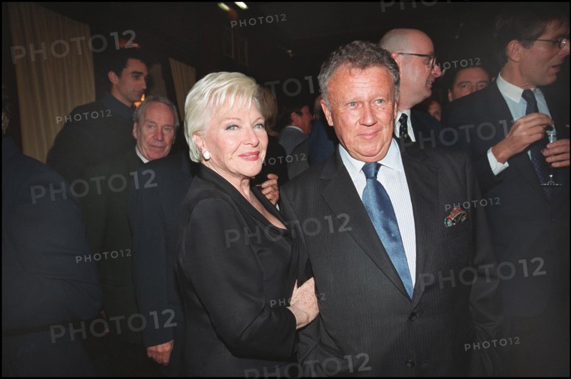 12/04/2001. Philippe Bouvard attends launch party for his latest book at Fouquet's.