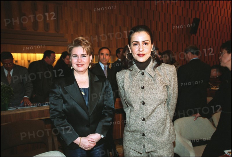 02/11/2002. Meeting of unesco goodwill ambassadors in Paris