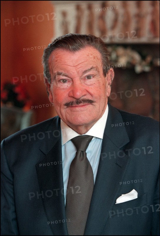 02/00/2002. Close up Jacques Baumel mayor of Rueil Malmaison