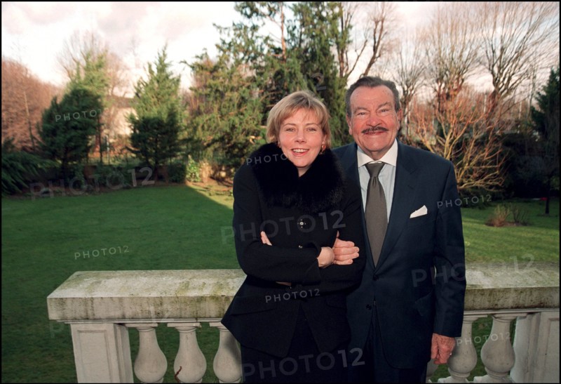 02/00/2002. Close up Jacques Baumel mayor of Rueil Malmaison