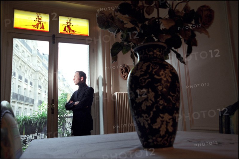 02/24/2002. EXCLUSIVE: Fashion Designer Laurent Mercier gives a shot in the arm to Balmain Haute Couture.