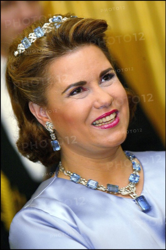 03/04/2002. Grand Duke Henry of Luxembourg and wife Maria-Teresa on visit in Ireland