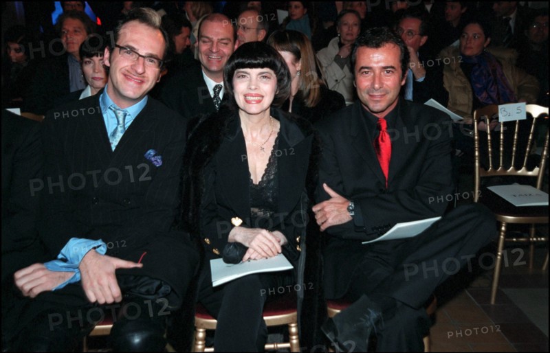 03/05/2002. Taiza fashion show at the National school fine arts in Paris.