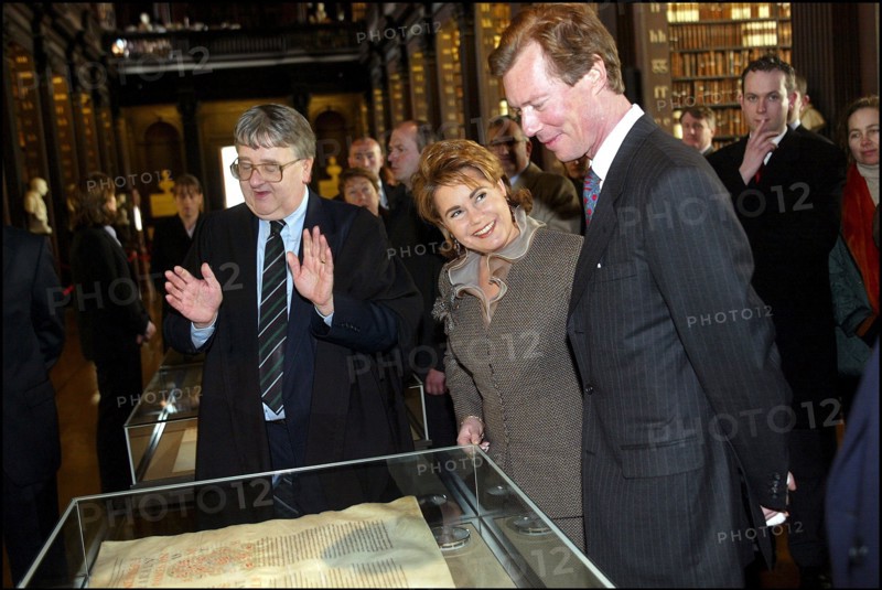 03/05/2002. Grand Duke Henry and Maria Teresa of Luxembourg