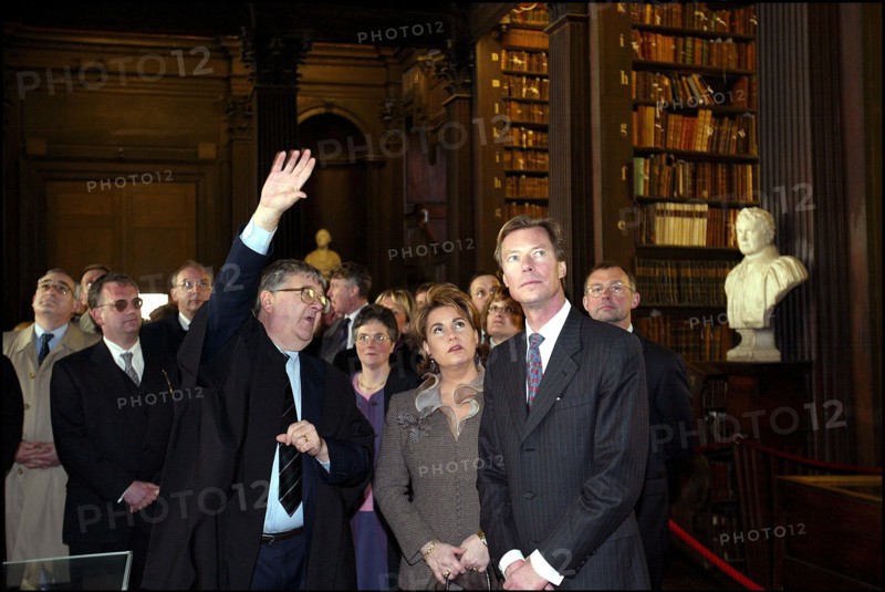 03/05/2002. Grand Duke Henry and Maria Teresa of Luxembourg